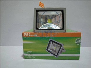 佛山照明FSL 戶外廣場(chǎng)LED10W20W30W50W70W100W廣告一體化投光燈